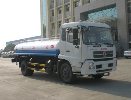 東風(fēng)天錦單橋綠化多功能灑水車(chē)