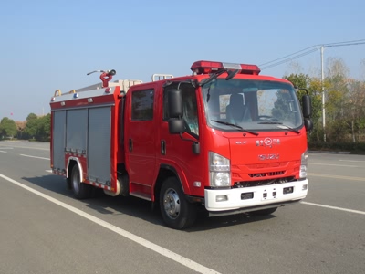 國(guó)六五十鈴4噸水罐消防車(chē)